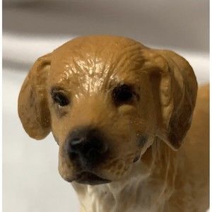 Schleich Dog YELLOW LAB Golden Labrador 2003 Figure Retired